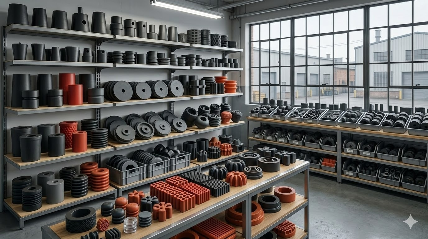 Rubber Stoppers & Bushes